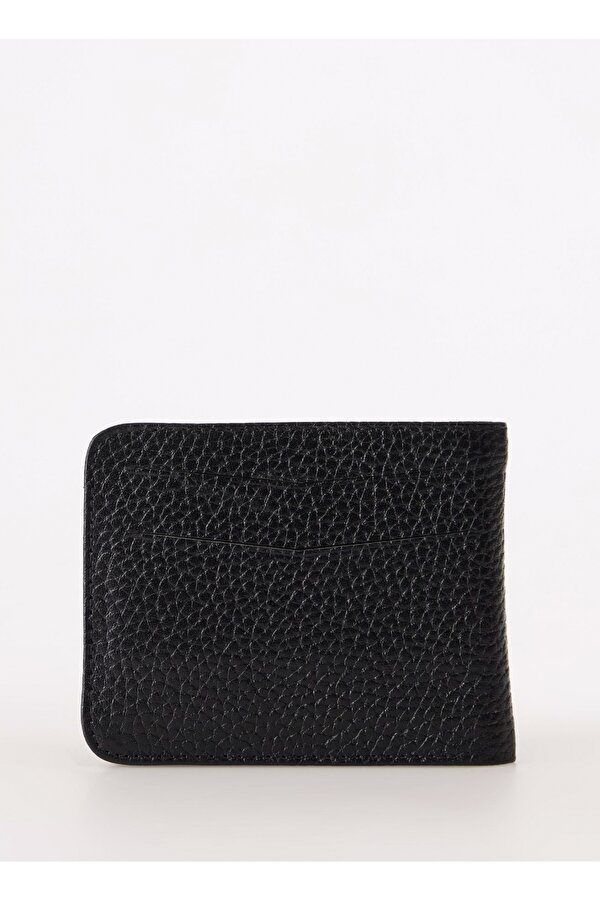 Fabrika Siyah Erkek Cüzdan Frk 366 Flt Deri Siyah