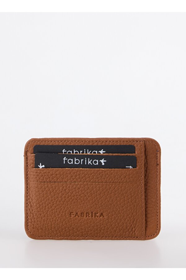 Fabrika FRK 308 FLT TABA Taba Erkek Deri  Kartlık