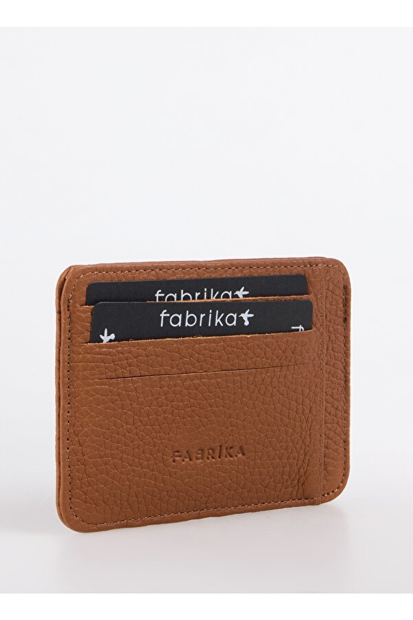 Fabrika FRK 308 FLT TABA Taba Erkek Deri  Kartlık