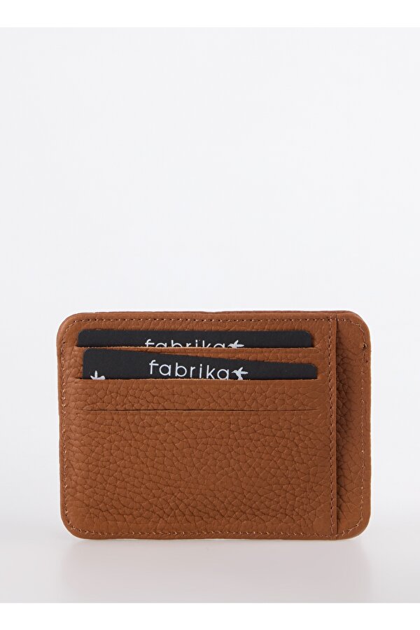 Fabrika FRK 308 FLT TABA Taba Erkek Deri  Kartlık