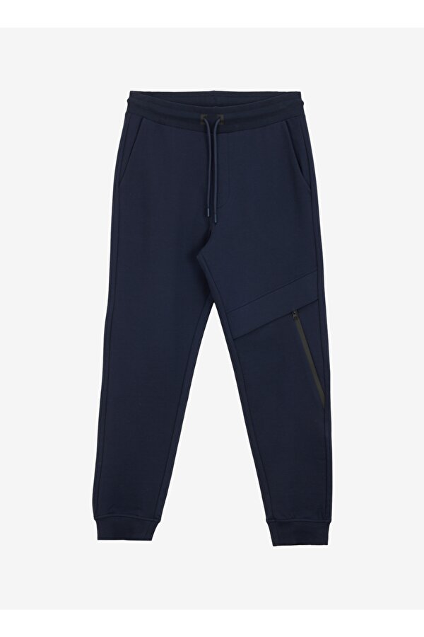 Jeep Lastikli Bel Classic Fit Lacivert Erkek Eşofman Altı E-WEEPY