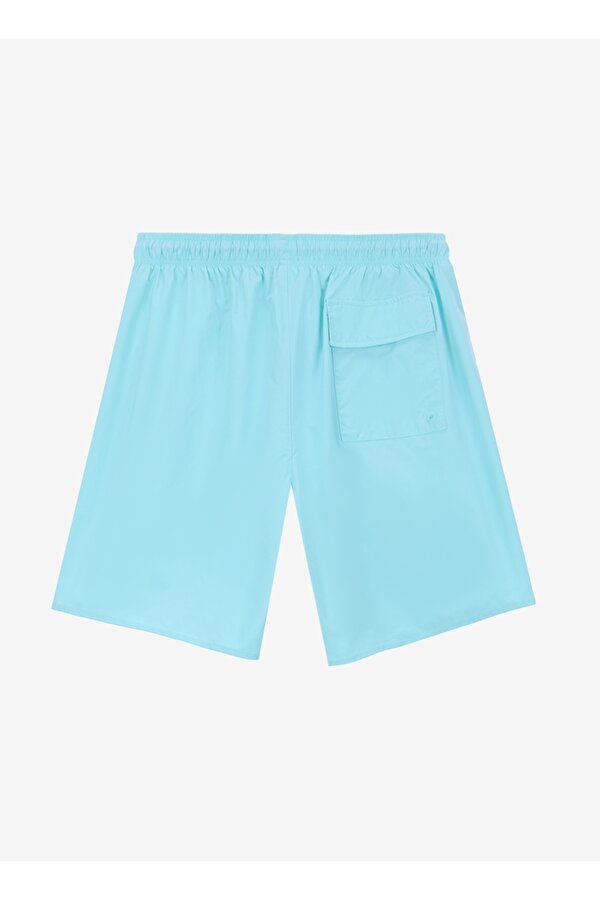 Discovery Expedition D5SM-MY 3403 Mint Baskılı Erkek Şort Mayo