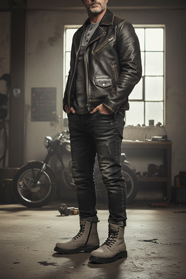 TIERAN 4PR Vizon Erkek Bot - Görsel 3