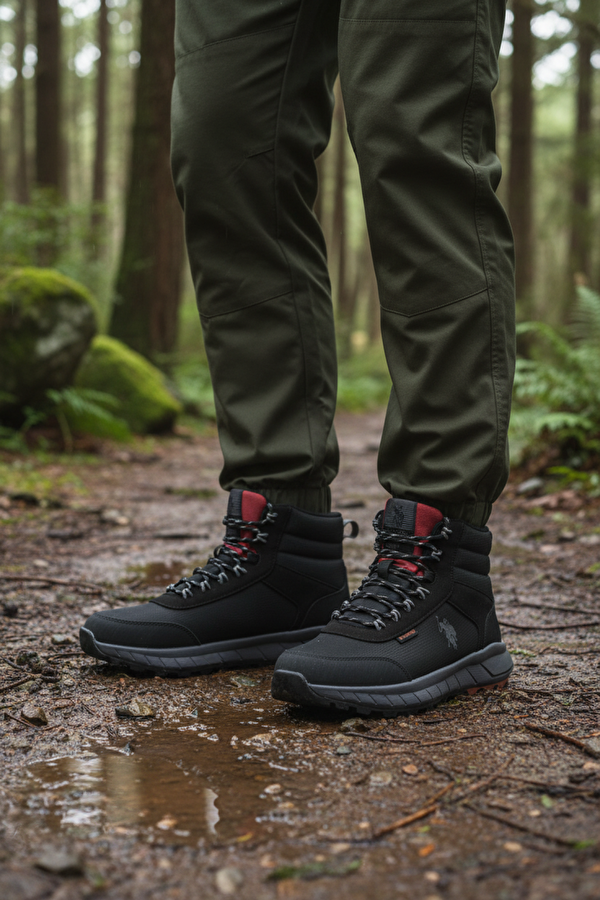 ELHA 4PR Siyah Erkek Biker Bot - Görsel 3