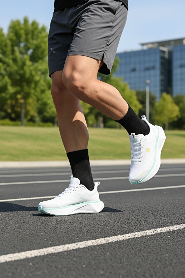 ANGLE 5FX Beyaz Erkek Koşu Ayakkabısı - Görsel 3