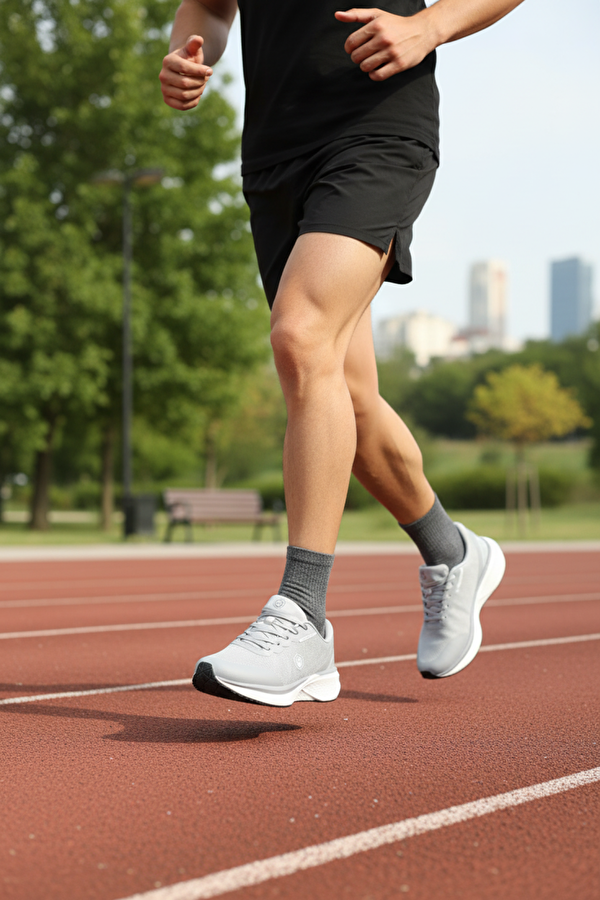 CAZOR 5FX Gri Erkek Koşu Ayakkabısı - Görsel 3