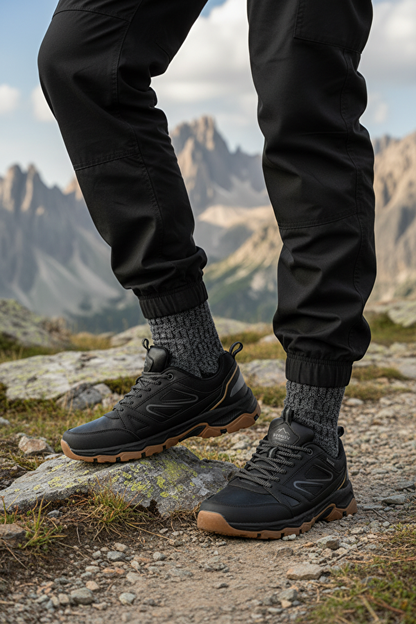 AREGO PU 5PR Siyah Erkek Outdoor - Görsel 3