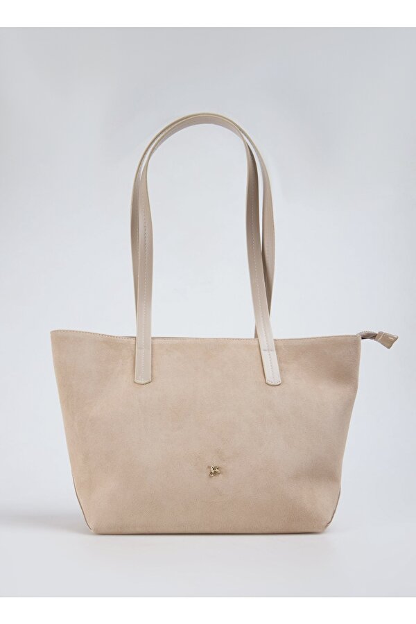 Fabrika Bej Kadın Tote Çanta IDA-ELDORA