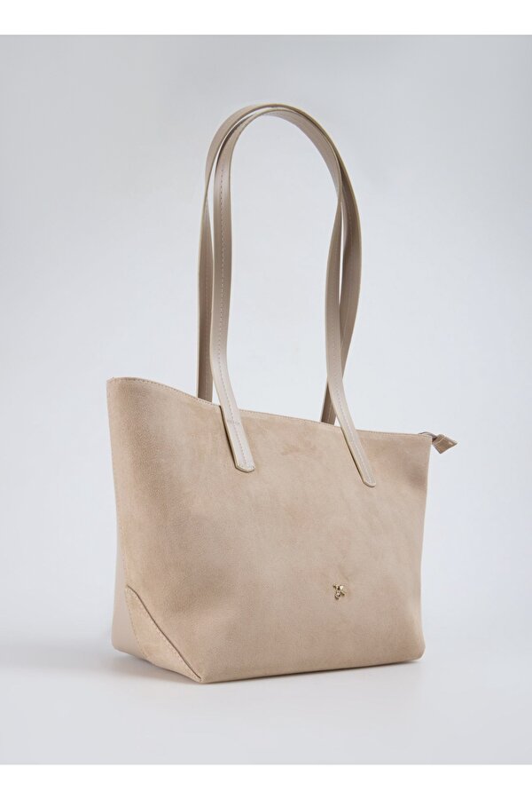 Fabrika Bej Kadın Tote Çanta IDA-ELDORA