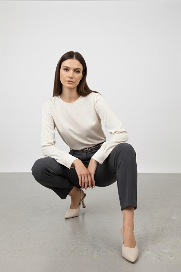 LE GUZZİ Le Guzzi 3857 Kadın Saten 8 Cm Topuklu Ayakkabı