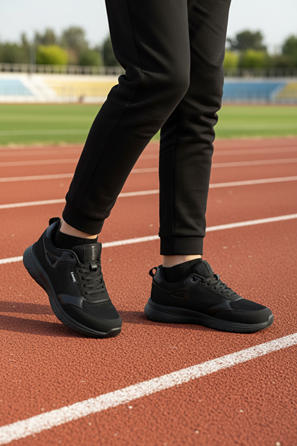 PERGAMON 5FX Siyah Erkek Spor Ayakkabı - Görsel 3