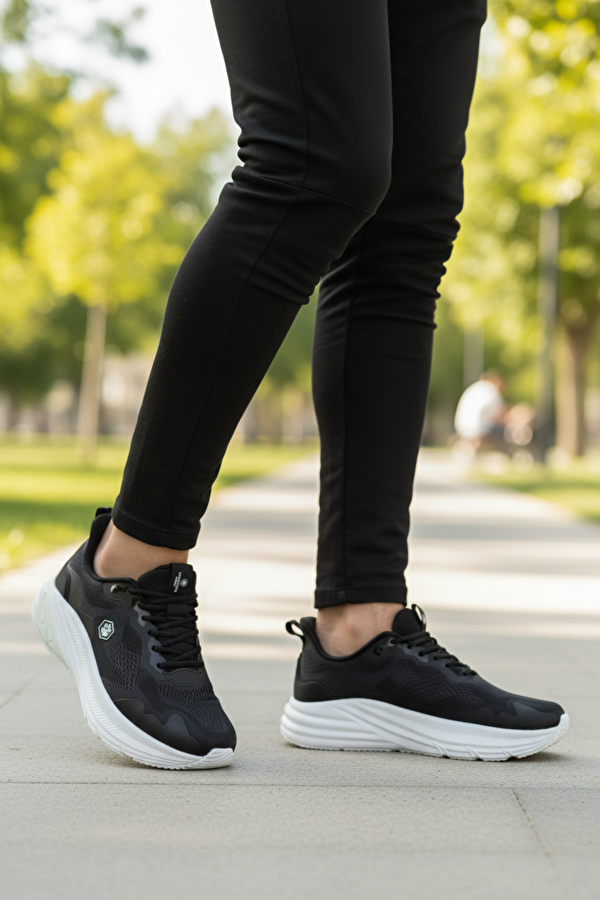 TAMBI 5FX Siyah Erkek Comfort Ayakkabı - Görsel 3