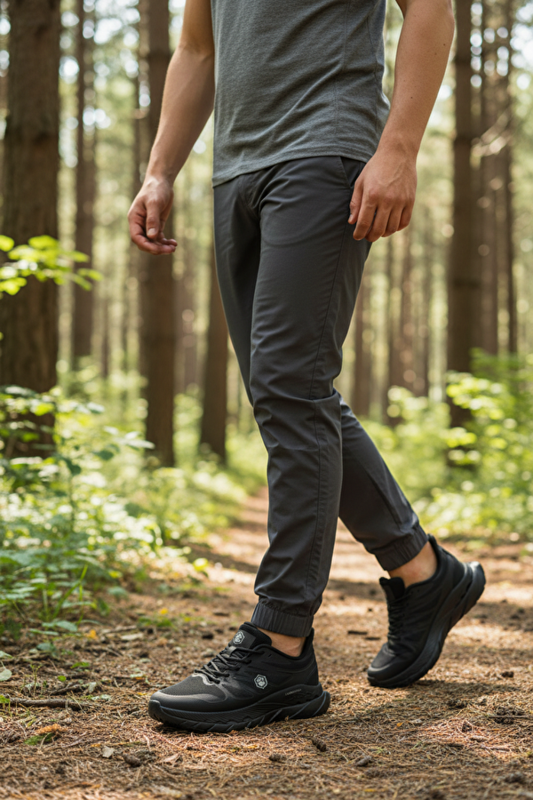 NILAS 5FX Siyah Erkek Comfort Ayakkabı - Görsel 3