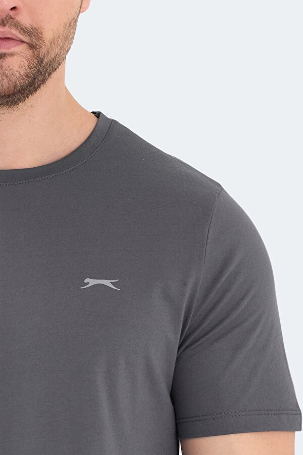 Slazenger ROSALVA Erkek  Koyu Gri Tişört