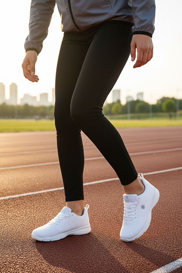 AGATHA G 6FX Beyaz Unisex Comfort Ayakkabı - Görsel 3