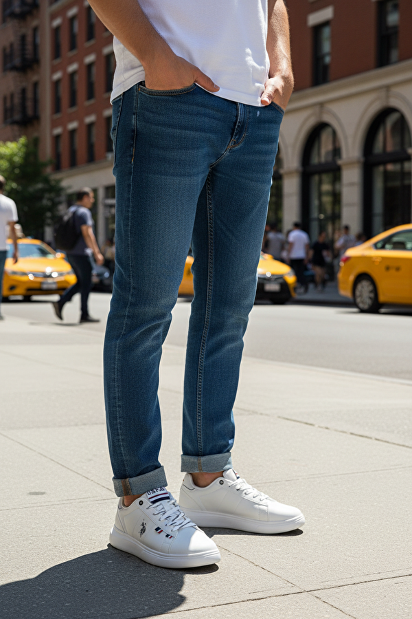 ARES 6FX Beyaz Erkek Sneaker - Görsel 3