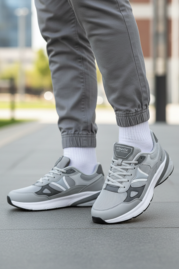 TORIMA TX 6FX Gri Erkek Sneaker - Görsel 3