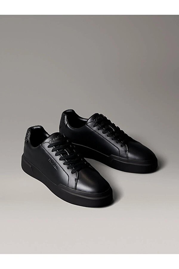 Calvin Klein Erkek Chunky Cupsole Laceup Lth Bt Aop Ayakkabı Hm0Hm020700Gj