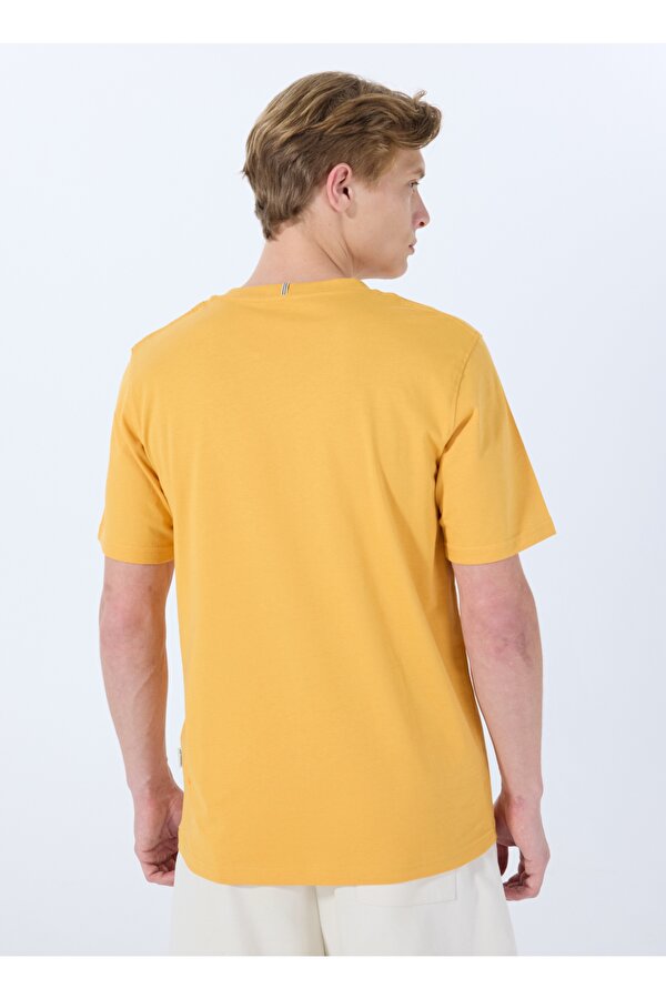 Jack & Jones Turuncu Erkek Normal T-Shirt 12262494_JORFREDERIKSBERG TEE SS CR