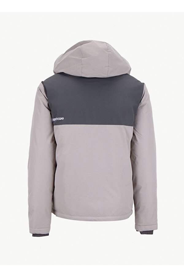 Jack & Jones Gri Erkek Mont 12285586_JCOUNION LIGHT PADDED BLOC