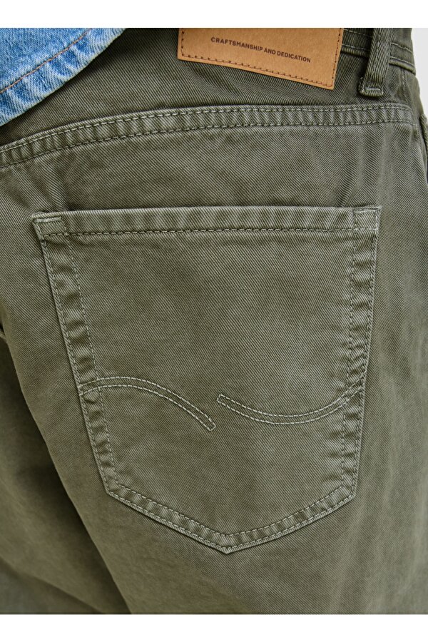 Jack & Jones Normal Bel Baggy Yeşil Erkek Denim Pantolon 12270838_JPSTALEX JJORIGINAL 017 ST