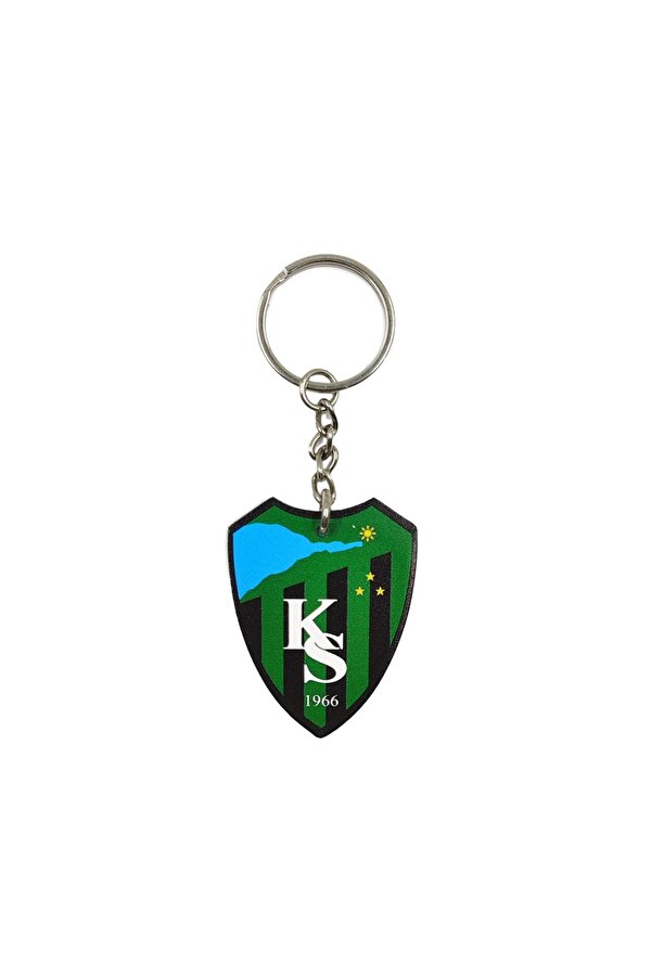 Kocaelispor Lisanslı Metal  Anahtarlık Siyah Arma