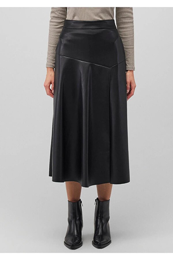 Mavi Kadın Deri Etek M1310606-900