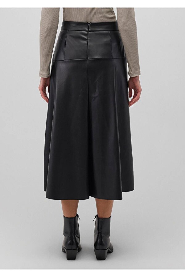 Mavi Kadın Deri Etek M1310606-900