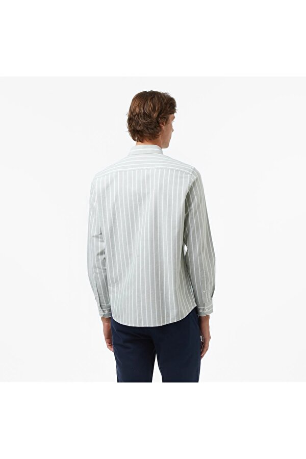 NAUTICA Classic Fit Erkek Çizgili Gömlek W57405T