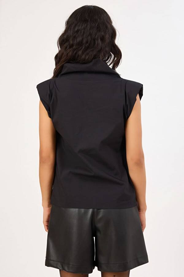 Fever Broş Çicekli Dik Yaka Kadın Bluz 352114014