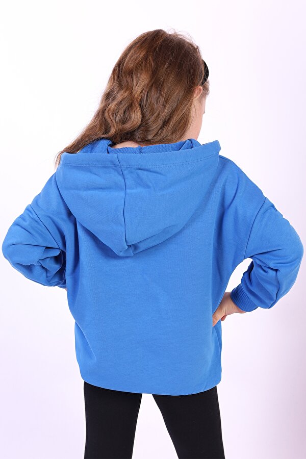 Toontoy Kids Toontoy Kız Çocuk Kanguru Cepli Sweatshirt