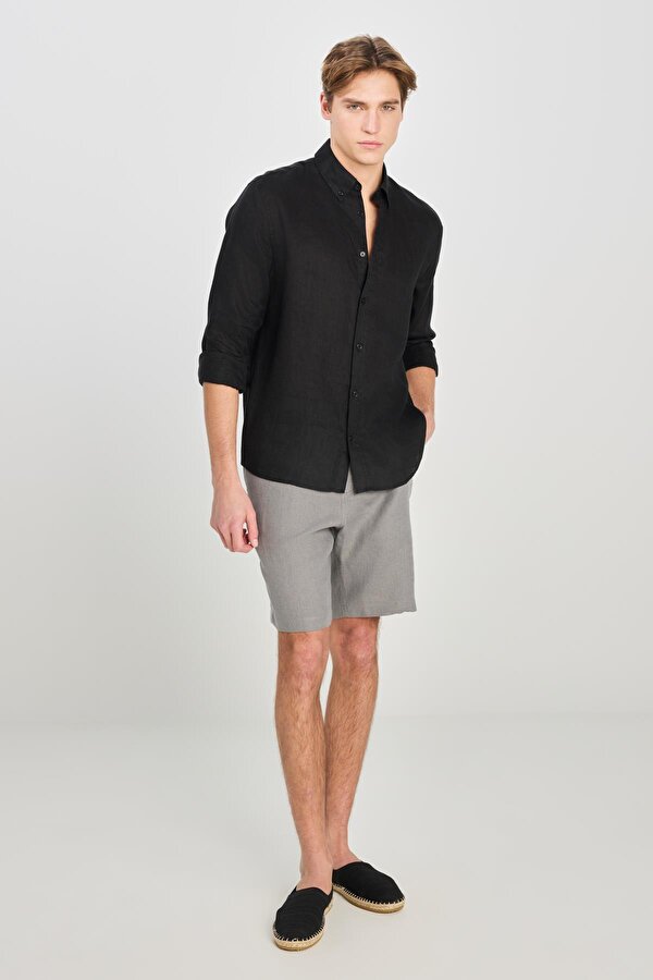 Lee Regular Fit Gömlek Black