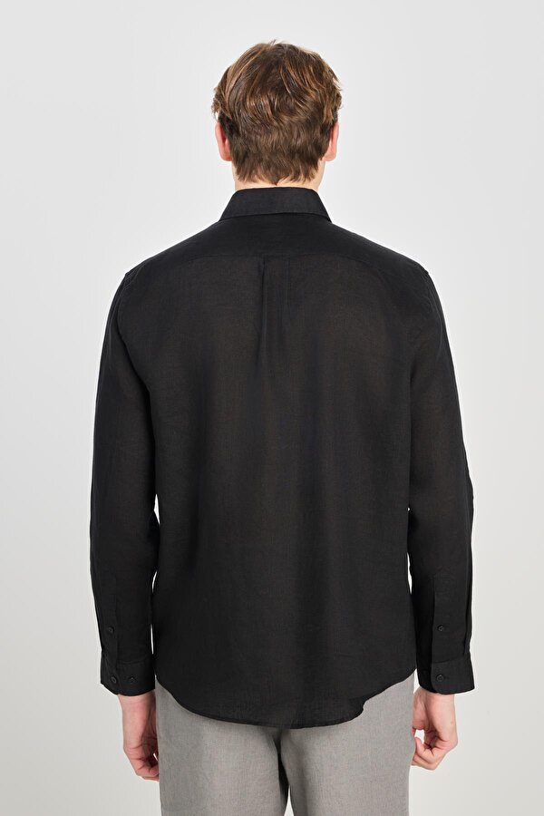 Lee Regular Fit Gömlek Black