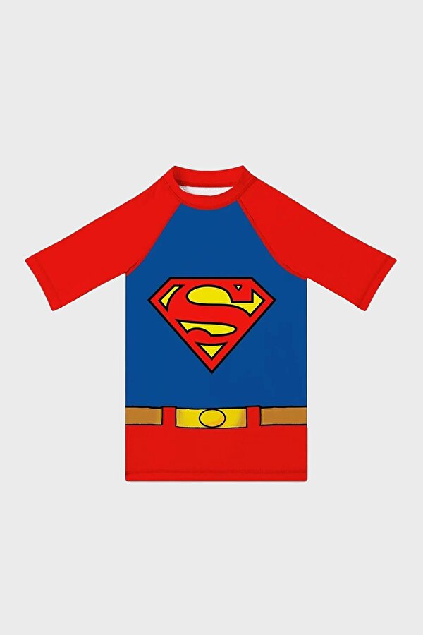 SlipStop Erkek Çocuk T Shirt ST2532020001 MAVİ-KIRMIZI