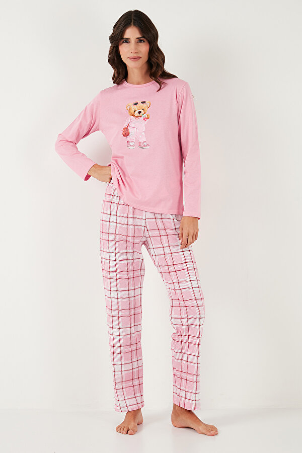 Lela Bayan Pijama Takımı 65723314 PEMBE
