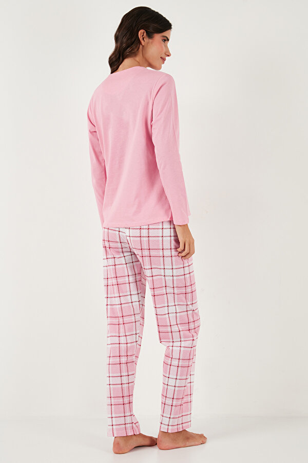 Lela Bayan Pijama Takımı 65723314 PEMBE