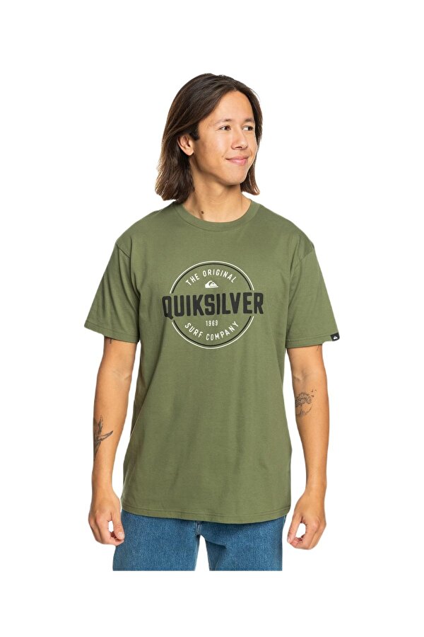 Quiksilver EQYZT07680 Circle Up Ss Erkek Tişört