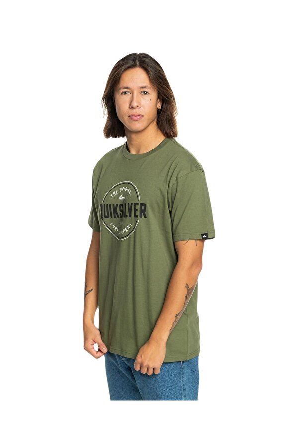 Quiksilver EQYZT07680 Circle Up Ss Erkek Tişört