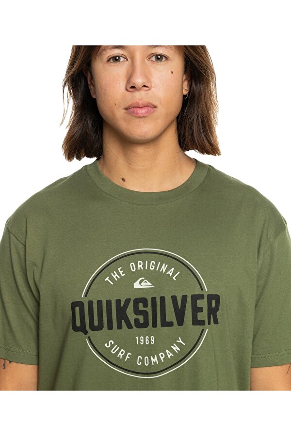 Quiksilver EQYZT07680 Circle Up Ss Erkek Tişört