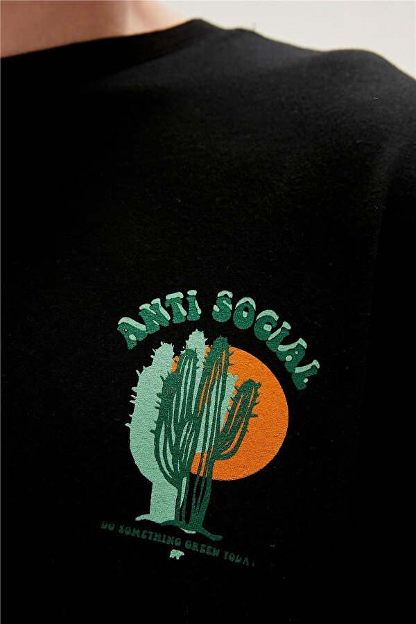 Bad Bear 23.01.07.004-C01 Re-Social Erkek Tişört