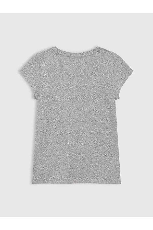 GAP 460525008 V-Hs Ss Value Logo Tee Kız Çocuk Tişört