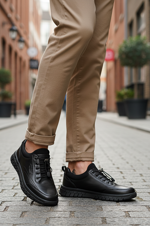 Dockers by Gerli NATHAN 5PR Siyah Erkek Rahat Ayakkabı