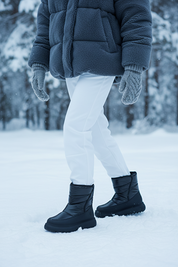 AXEL 5PR Siyah Kadın Kar Botu - Görsel 3