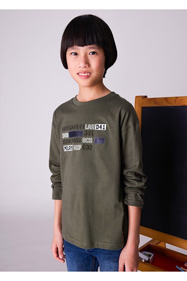 Mayoral Uzun Kollu Erkek Çocuk T-shirt 7012