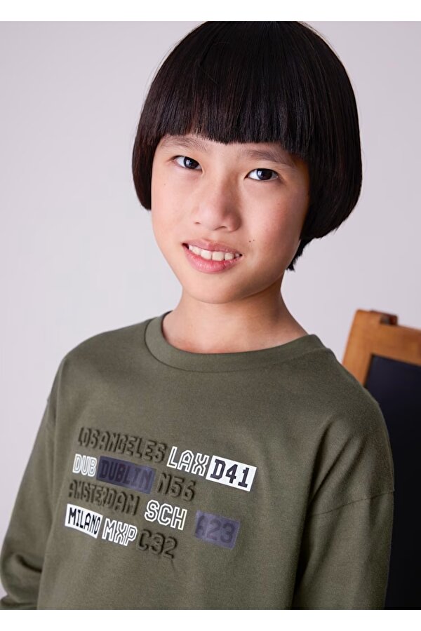 Mayoral Uzun Kollu Erkek Çocuk T-shirt 7012