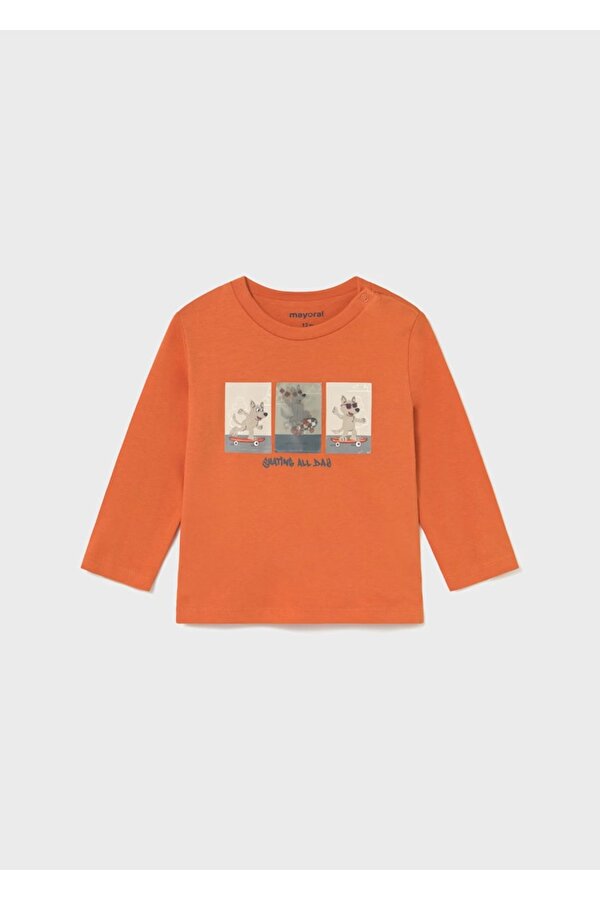 Mayoral Uzun Kollu Erkek Bebek T-shirt 2063