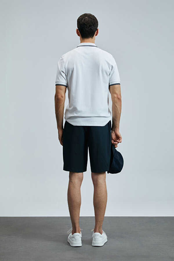 Lufian Erkek Polo Yaka T Shirt 111040223 BEYAZ