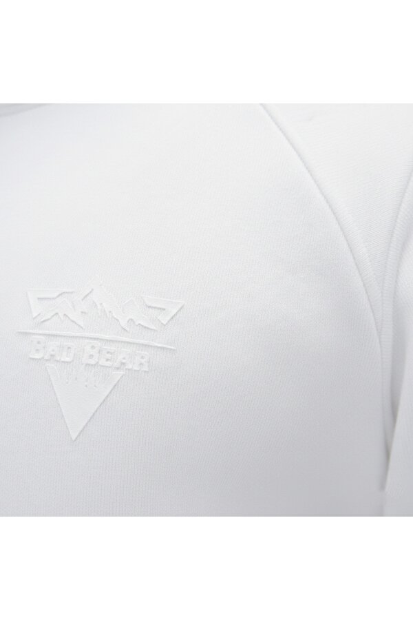 Bad Bear Lake Erkek Ekru Kapüşonlu Sweatshirt