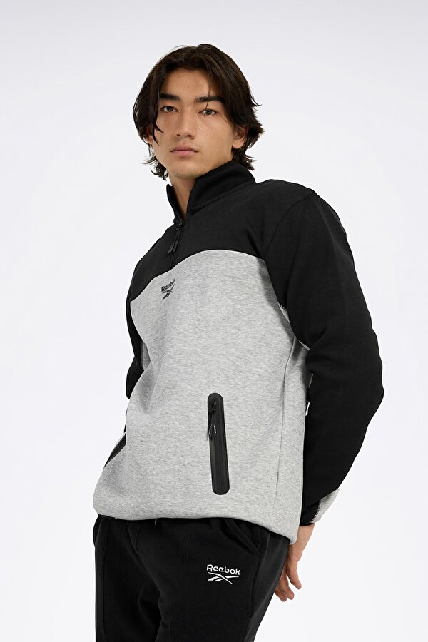 REEBOK HALF ZIP FLEECE TOP 060