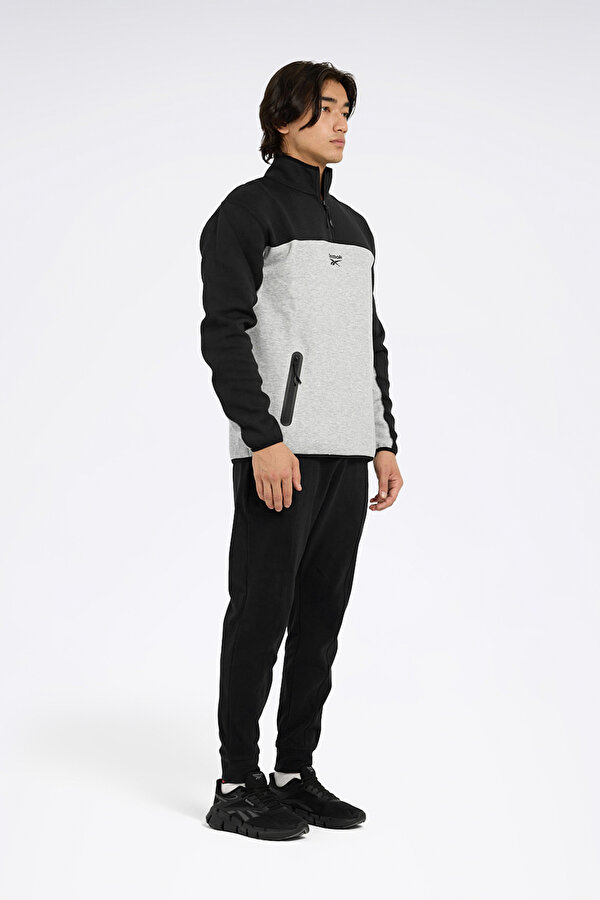 REEBOK HALF ZIP FLEECE TOP 060